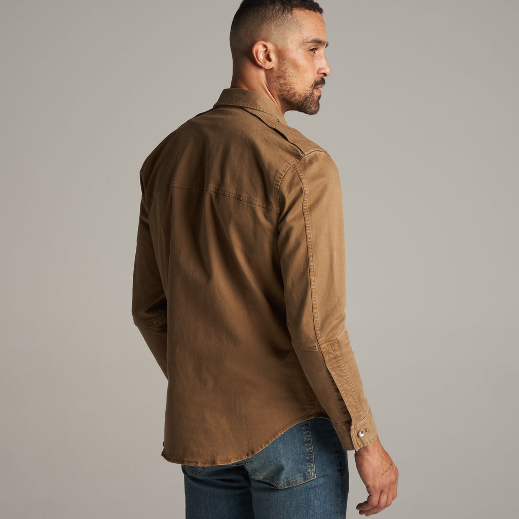 Orion Mid-Century Twill Shirt Jacket